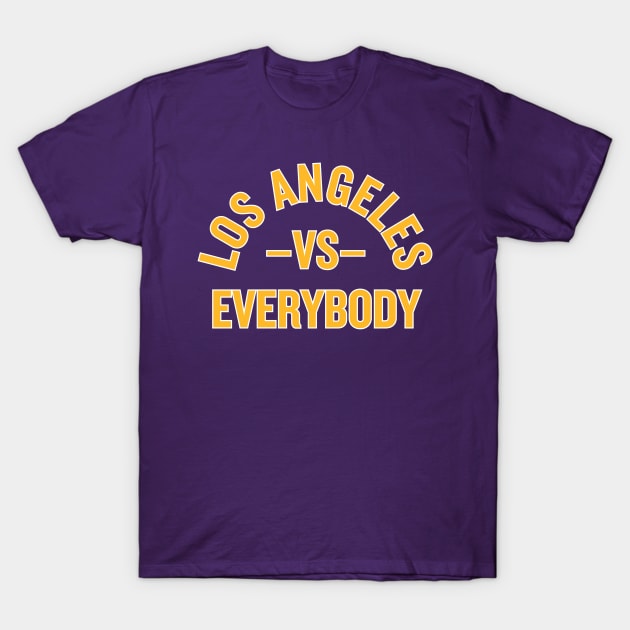 LA vs. Everybody! T-Shirt by capognad